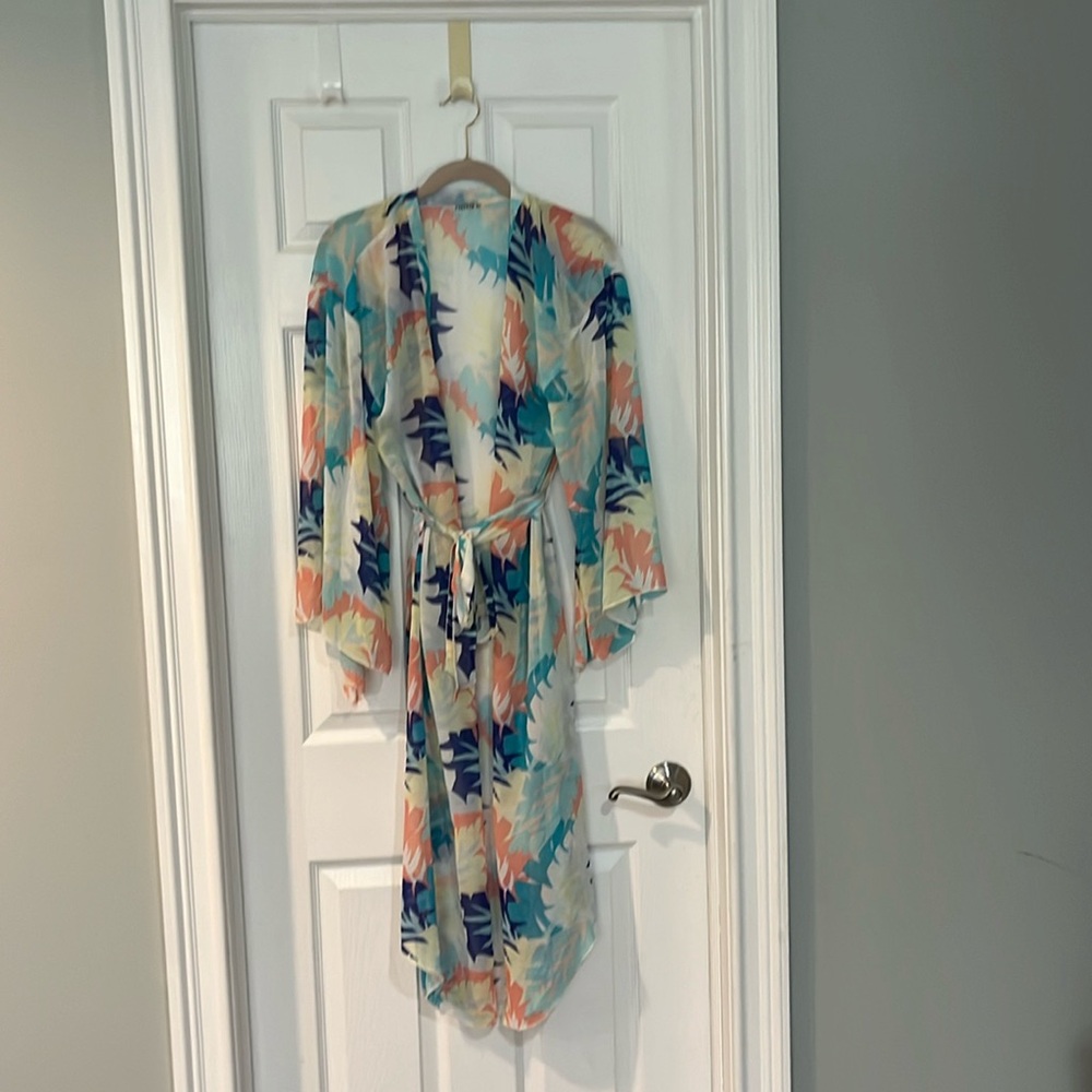 Beach cover up cardigan